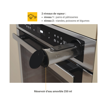 Whirlpool Sütő Beépíthető AKZ9S 8271 IX Elektromos A+ Drawer