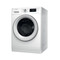 Whirlpool Kuivaava pesukone Vapaasti sijoitettava FFWDB 864369 SV EE Valkoinen Edestä täytettävä Perspective