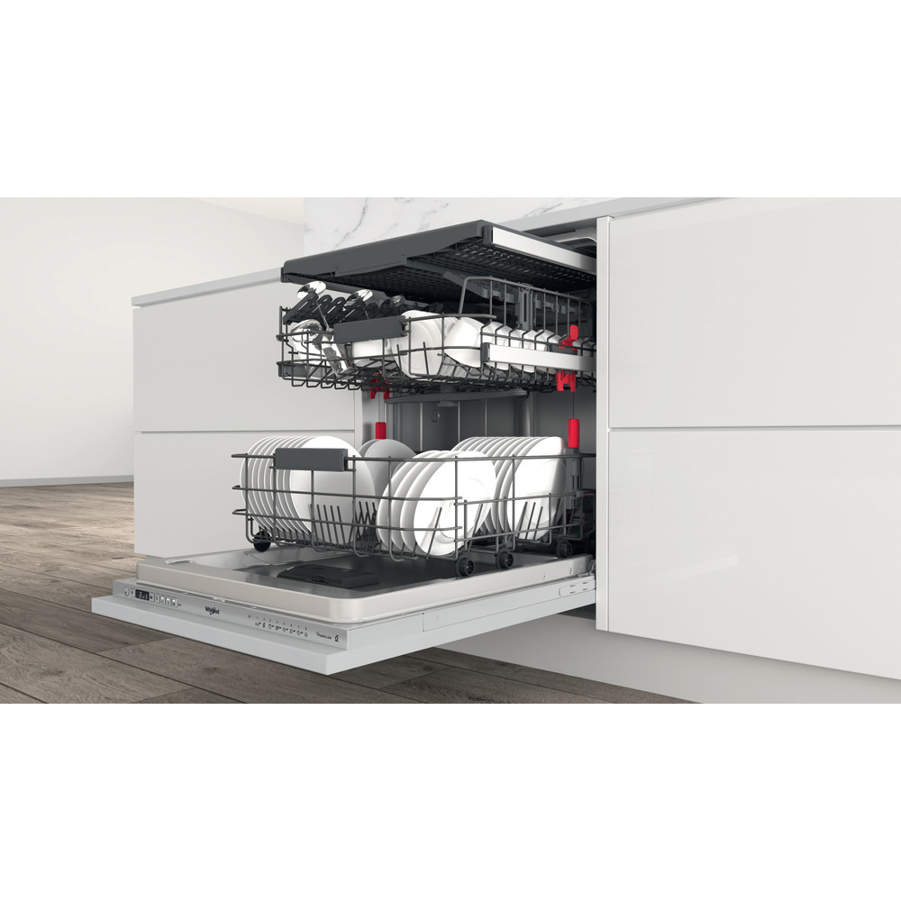 Whirlpool Umývačka riadu Vstavané WIC 3C34 PFE S Full-integrated D Lifestyle perspective open