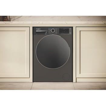 Whirlpool Maşină de spălat rufe Independent WAM 09GBC EE Manhattan Grey Încărcare frontală A Lifestyle frontal