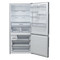 Whirlpool Fridge-Freezer Combination Free-standing W84BE 72 X UK 2 Inox 2 doors Perspective
