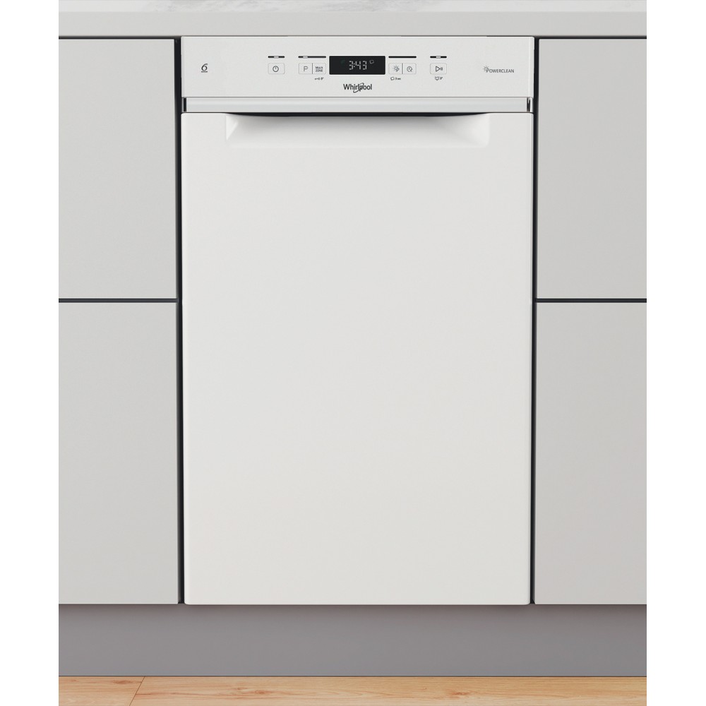 Whirlpool Diskmaskin Inbyggda WH3UC10BS7A0W Underbyggd C Lifestyle frontal