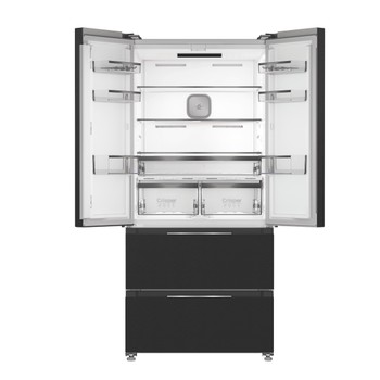 Whirlpool Side-by-Side Independent WHG2 6513 XK4E ARC 764 Manhattan Gray Frontal open