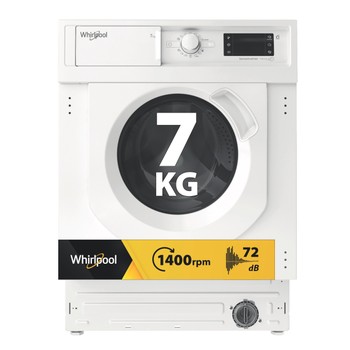 Whirlpool Lavadora Encastre BI WMWG 71483E EU N Blanco Cargador frontal D Hero image