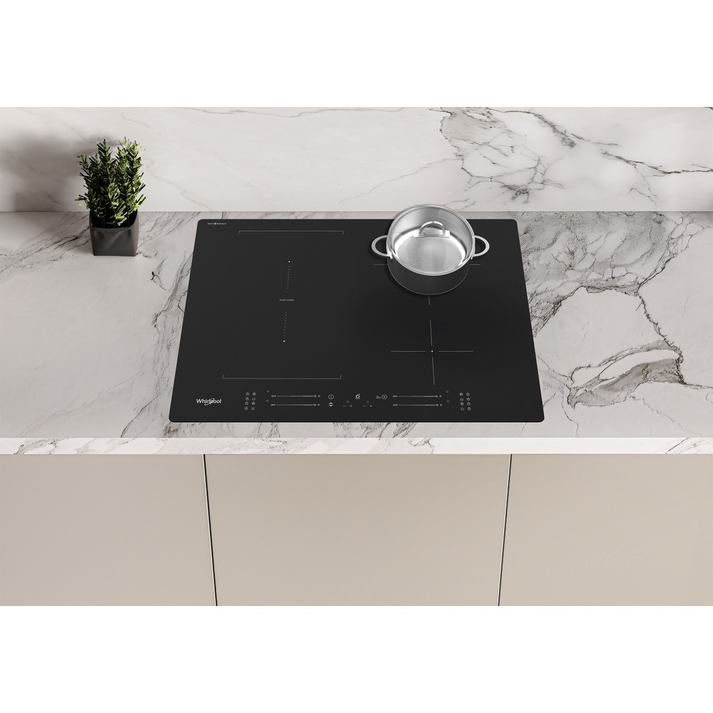 Whirlpool Варильна поверхня WL S7965 NE BM Чорний Induction vitroceramic Lifestyle frontal