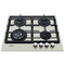 Whirlpool Pliidiplaat AKTL 629/S Koiduhõbedane Gaas Frontal