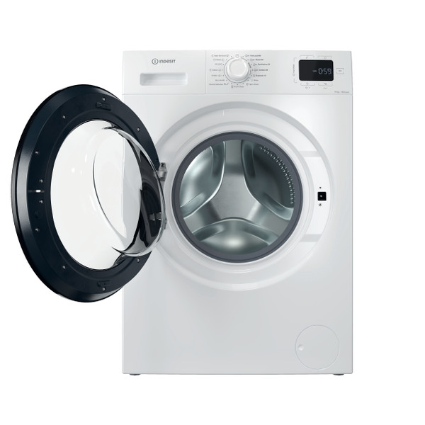 Indesit Wasmachine Vrijstaand IM 1064B MY TIME EE Wit Voorlader A Frontal open