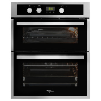 Whirlpool Double oven AKL 307 IX Inox A Frontal