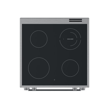 Whirlpool Tűzhely WS68V8CCXT Inox Electrical Frontal top down