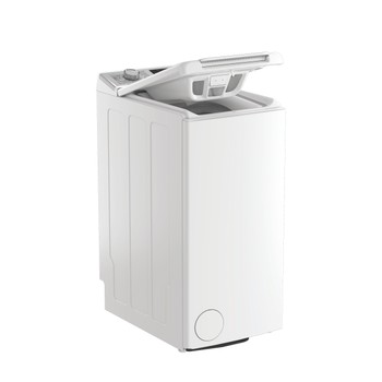 Whirlpool Perilica za rublje Samostojeći TW6521DSSWEE Bijela Gornje punjenje A Perspective open