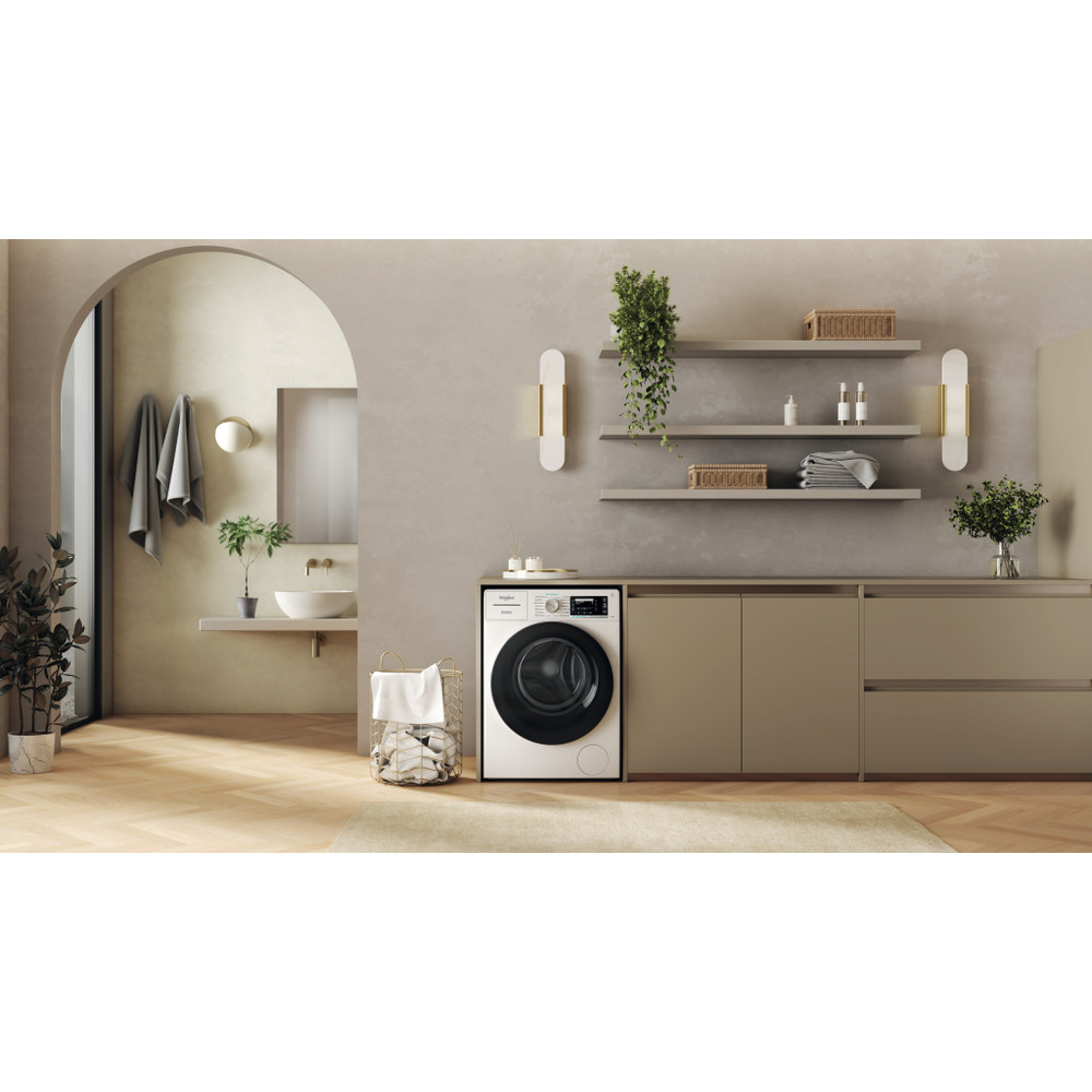 Whirlpool Mosógép Szabadonálló W8X 89AD SILENCE EE Fehér Elöltöltős A Lifestyle frontal