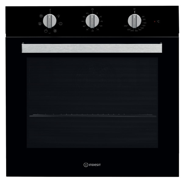 Indesit Φούρνος Εντοιχιζόμενο IFW 6530 BL Ηλεκτρική A Frontal