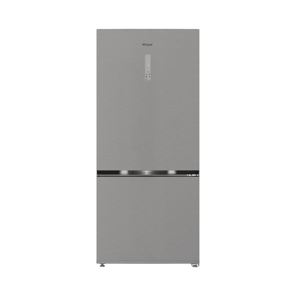 Whirlpool Fridge/freezer combination Freestanding WHK2 6613 X5UK Pearl Inox 2 doors Frontal