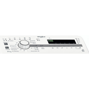 Whirlpool Práčka Voľne stojace EELT 7120 EU Biela Zhora plnená E Control panel