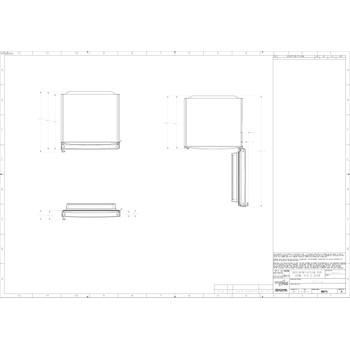 Whirlpool Kombinirani hladnjak Samostojeći WB70E 973 X Optički Inox 2 doors Technical drawing