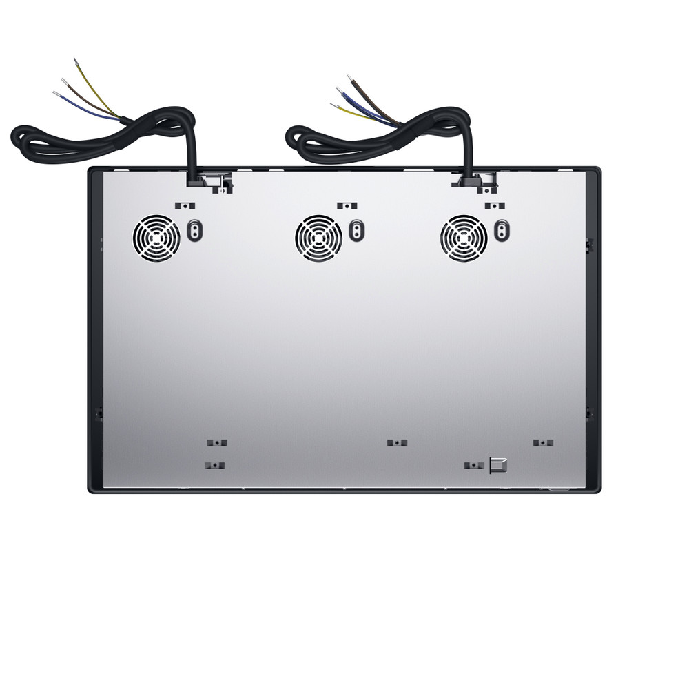 Whirlpool Kookplaat WTX8017DCF2 Zwart Induction vitroceramic Back / Lateral