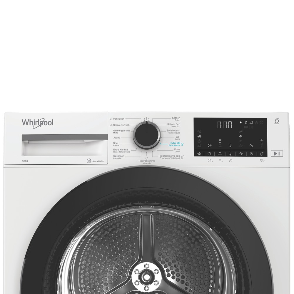 Whirlpool Sèche-linge C WD 122M WBS BE Blanc Control panel