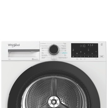 Whirlpool Droogautomaat C WD 122M WBS BE Wit Control panel