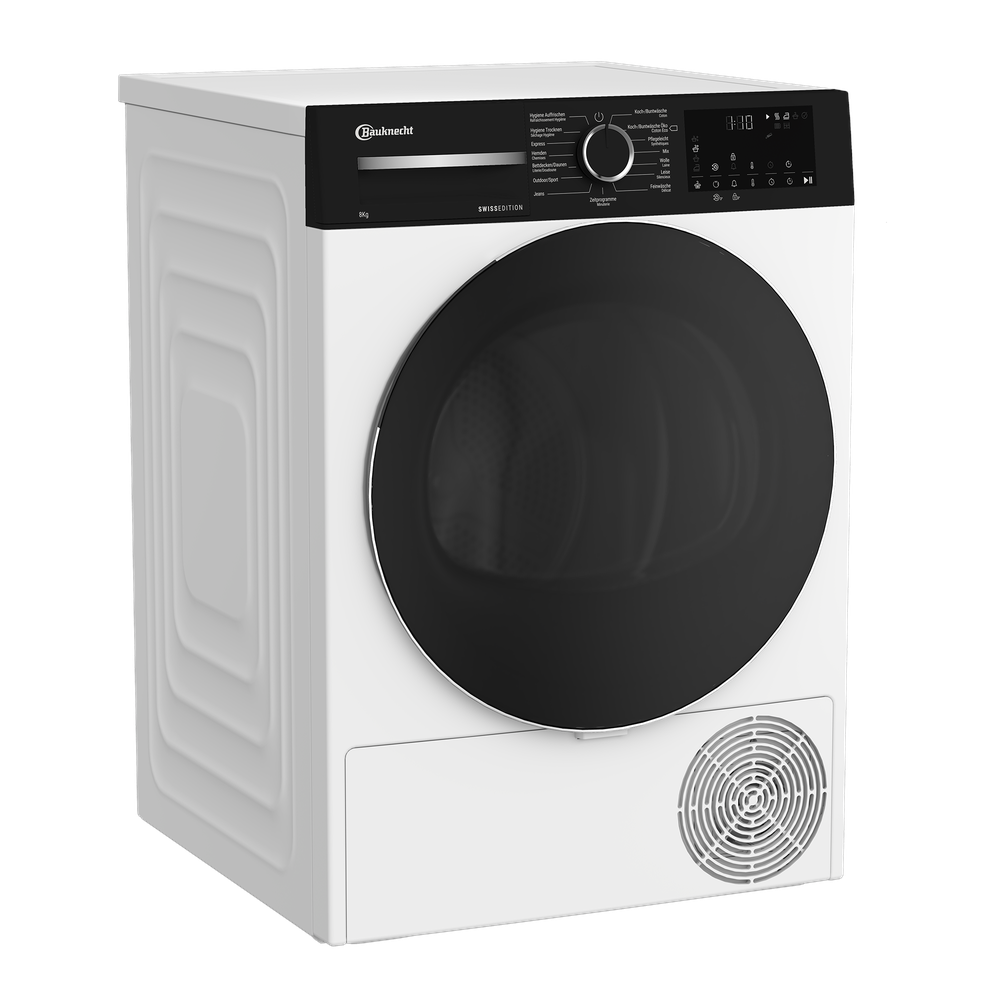 Bauknecht Sèche-linge WT8CD7P Blanc Perspective