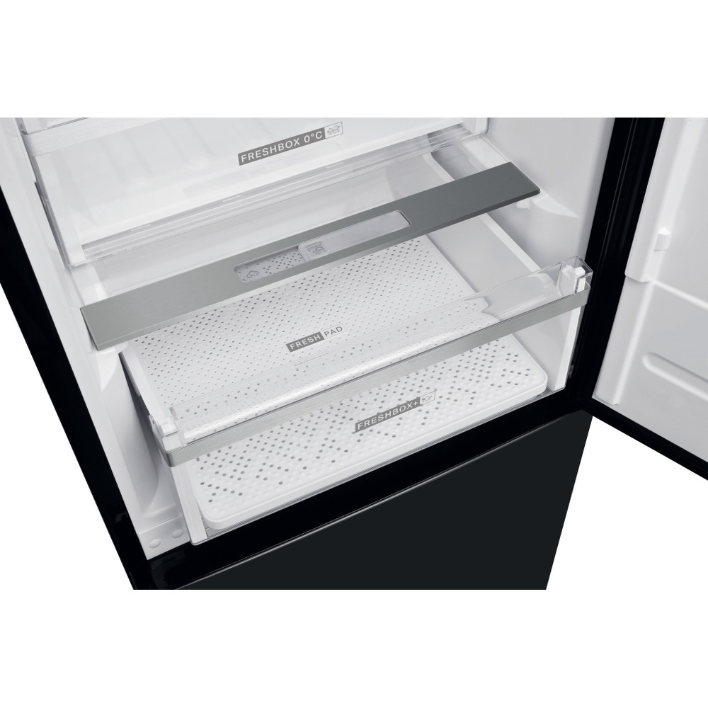 Whirlpool Kombinirani hladnjak Samostojeći W9 931D KS H Crna/Inox 2 doors Lifestyle detail