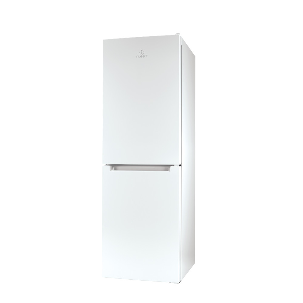 Indesit Külmik-sügavkülmik Eraldiseisev LI7 S2E W Üleni valge 2 doors Perspective