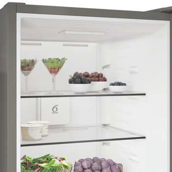 Whirlpool Kombinirani hladnjak Samostojeći WHK 26372 X5EA3 ARC 764 Manhattan Gray 2 doors Lifestyle perspective