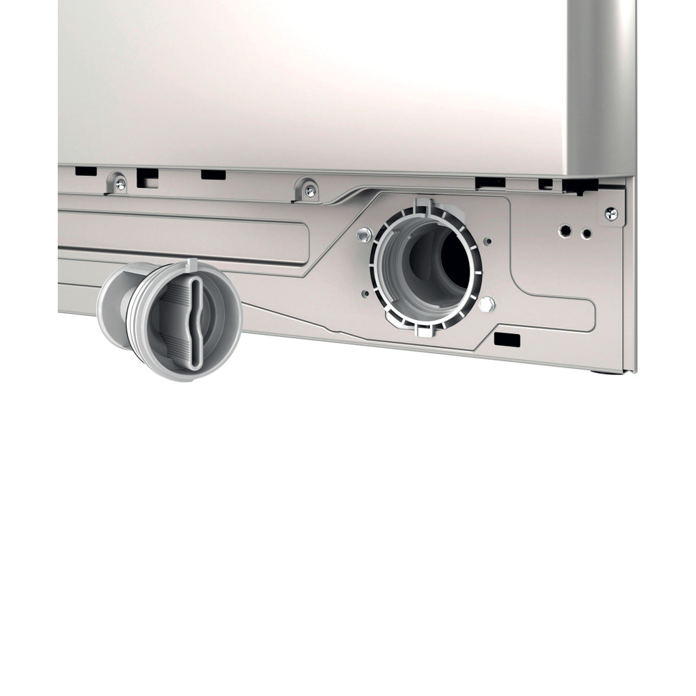 Indesit Washing machine Free-standing BWE 91496X SV UK Silver Front loader A Filter