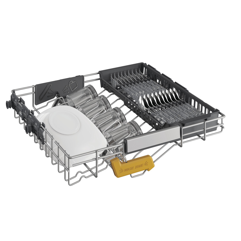 Whirlpool Vaatwasser Vrijstaand W8F HS61BS Vrijstaand A Rack