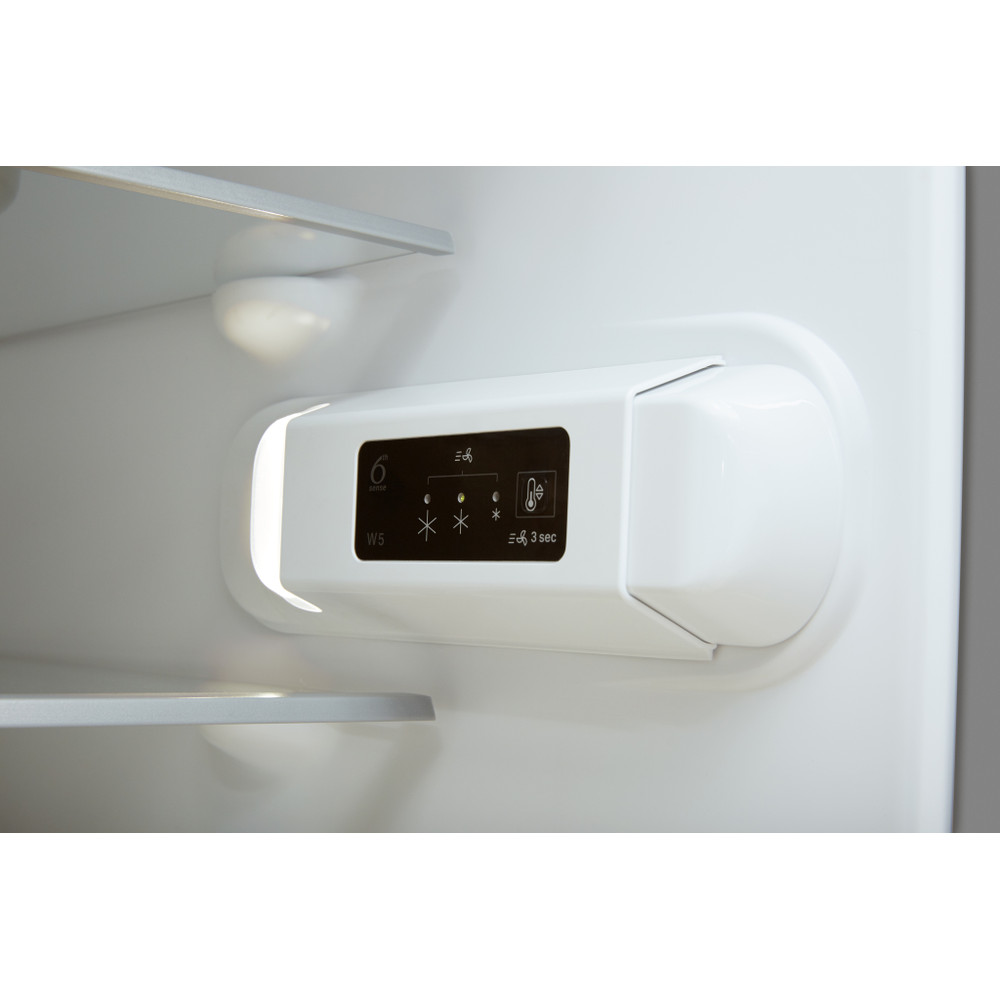 Whirlpool Холодильник з нижньою морозильною камерою. Соло W5 811E OX Optic Inox 2 двері Control panel