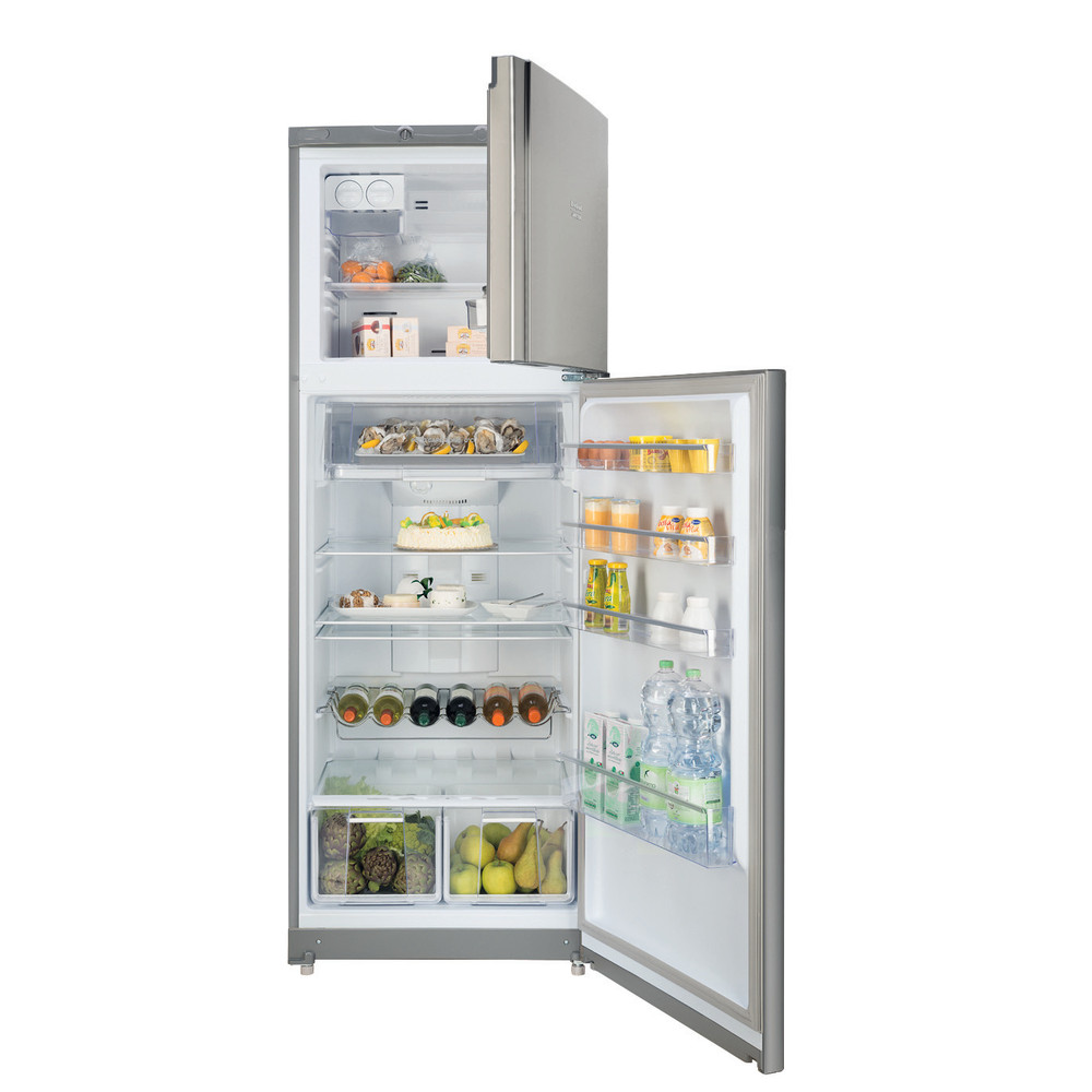Ariston Fridge Freezer Free-standing ENXTY 19222 X FW (MA) Inox Look 2 doors Frontal open