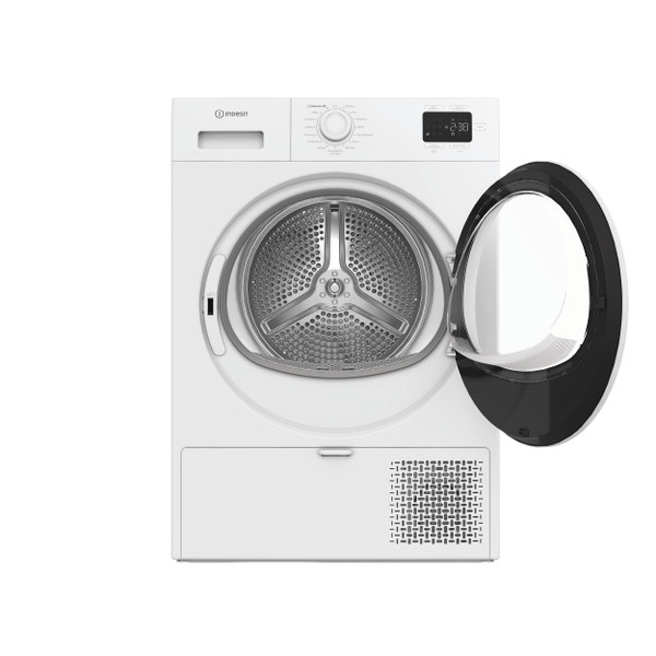 Indesit Dryer IDH E90W IRE White Frontal open