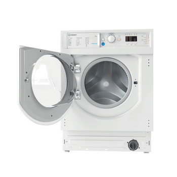 Indesit Lavadora Encastre BI WMIL 71252 EU N Blanco Cargador frontal E Frontal open