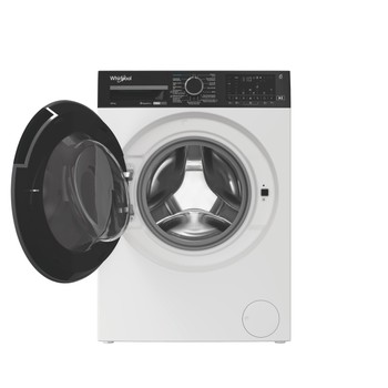 Whirlpool Lavante-séchante Pose-libre WPD 0649W ADS BE Blanc Frontal Frontal open