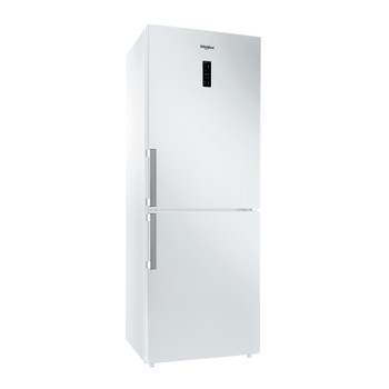 Whirlpool Kombinovaná chladnička s mrazničkou Voľne stojace WB70E 973 W Biela 2 doors Perspective