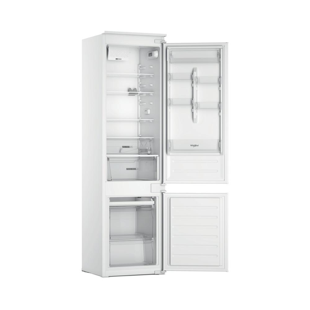Whirlpool Kombinovaná chladnička s mrazničkou Vestavné WHC20D011B1 Bílá 2 doors Frontal