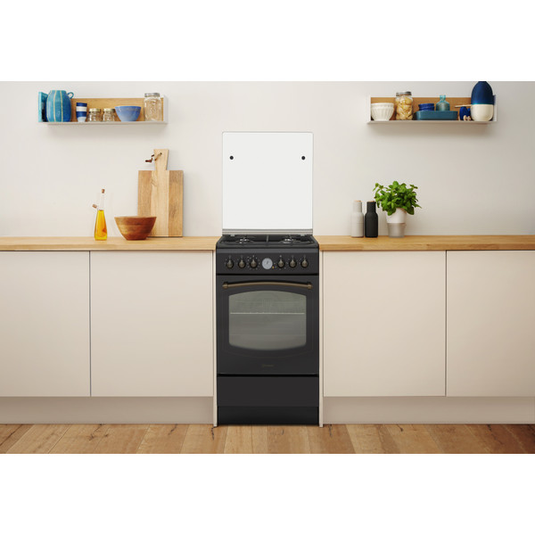 „Indesit“ Viryklė IS5G8MHA/E/1 Antracitas Dujinė Lifestyle frontal