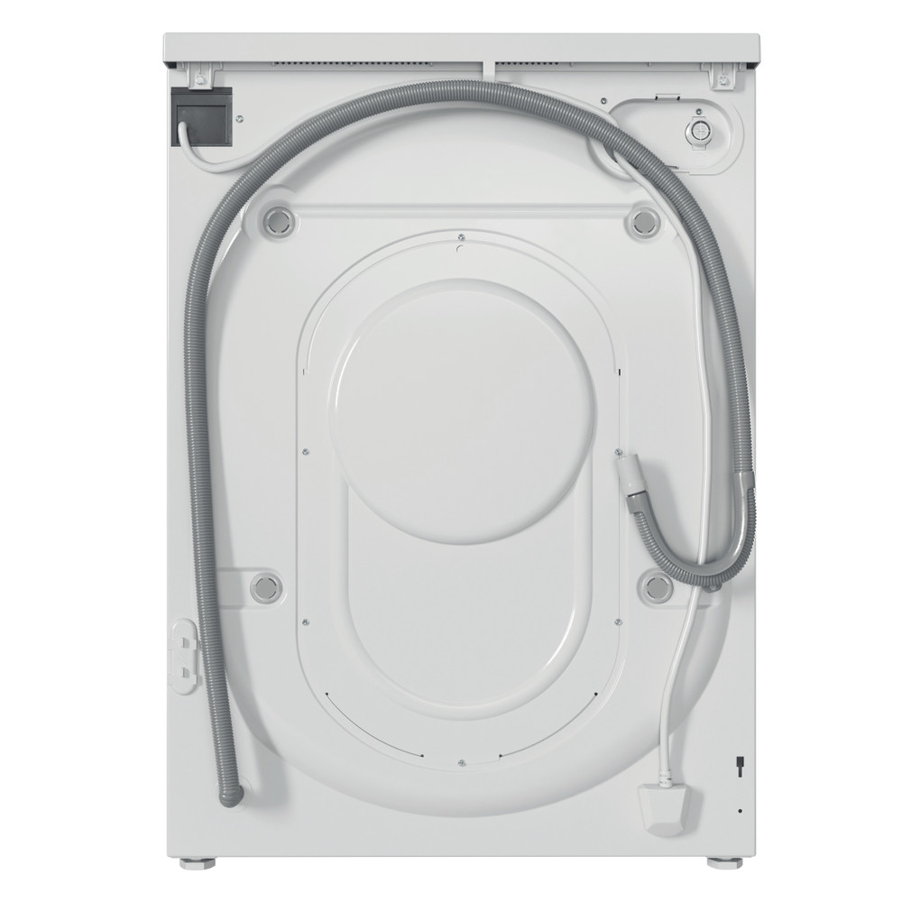 Hotpoint_Ariston Maşină de spălat rufe cu uscător Neincorporabil AQD972F 697 EU N Alb Încărcare frontală Back / Lateral