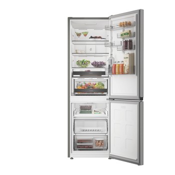 Whirlpool Kombinirani hladnjak Samostojeći WHK 26372 X5EA3 ARC 764 Manhattan Gray 2 doors Lifestyle frontal open