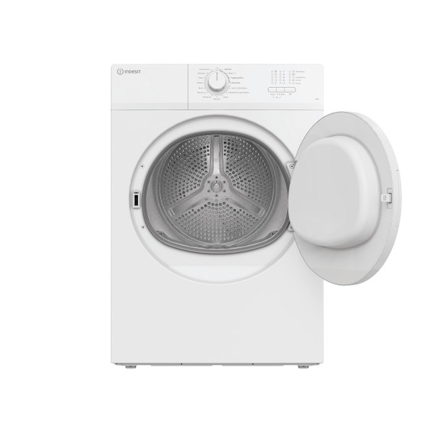 Indesit Dryer C  YD A81 WWGL UK White Frontal open