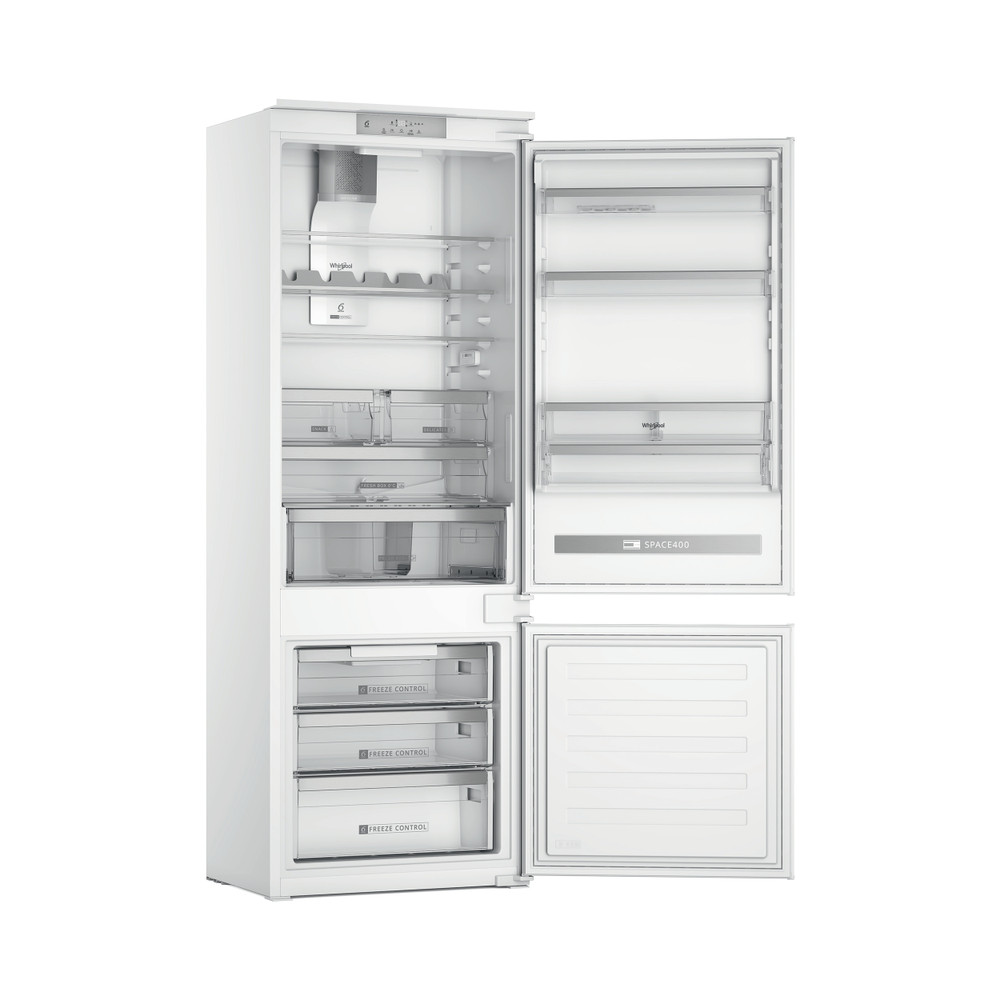 Whirlpool Kombinirani hladnjak Ugradbeni SP40 812 EU 2 Bijela 2 doors Perspective open