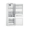 Whirlpool Kombinētais ledusskapis/saldētava Iebūvējams SP40 812 EU 2 Balts 2 doors Perspective open