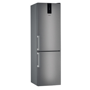Whirlpool Kombinirani hladnjak Samostojeći W7 931T MX H Zrcalna/Inox 2 doors Perspective