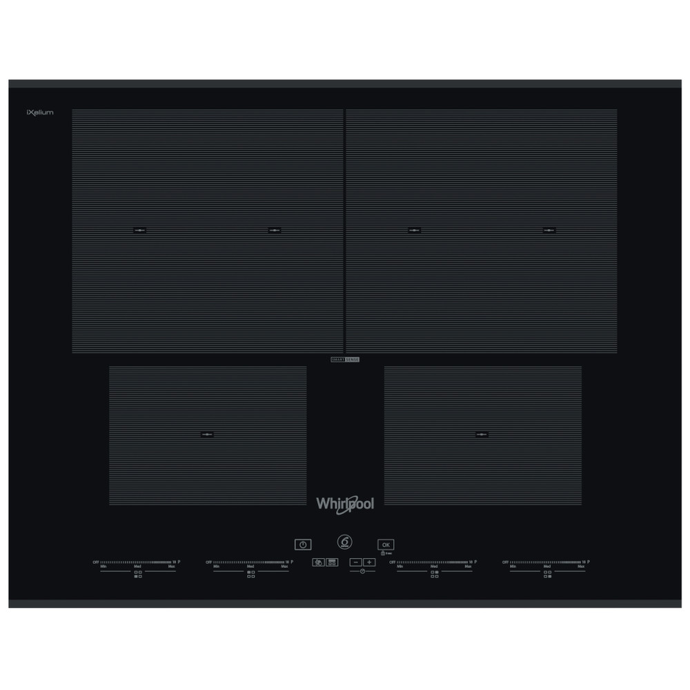 Whirlpool Varná doska SMO 654 OF/BT/IXL Čierna Induction vitroceramic Frontal