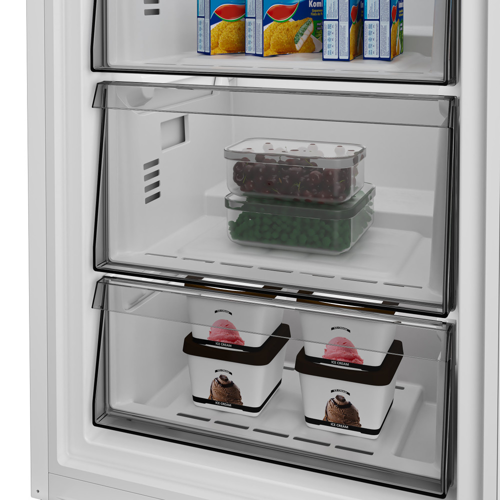 Whirlpool Diepvriezer Vrijstaand WHMFF 6314 XP6E New Silver – ARC 1035 Lifestyle detail