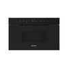 Indesit Micro-ondas Encastre IM K12 B Preto Eletrónico 22 MO + Função Grill 750 Frontal