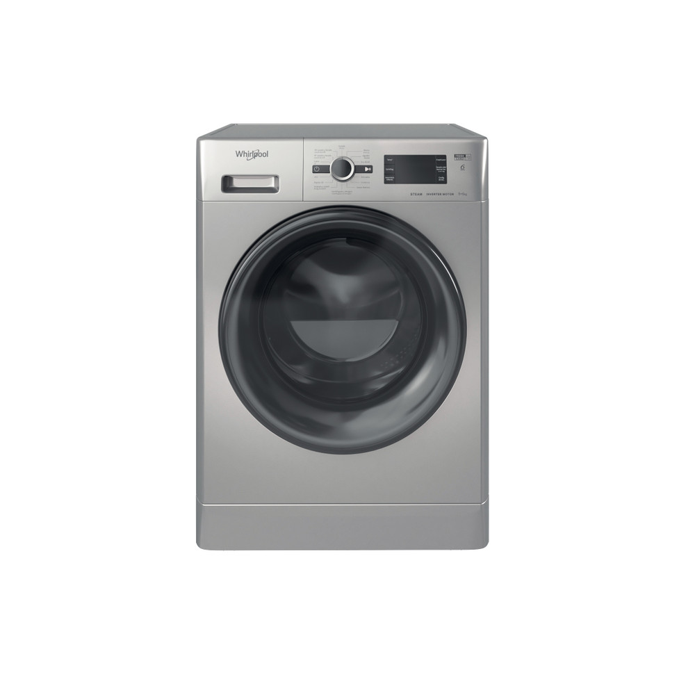 Whirlpool Lavadora secadora Libre instalación FWDG 961483 SBV SPT N Plata Cargador frontal Frontal