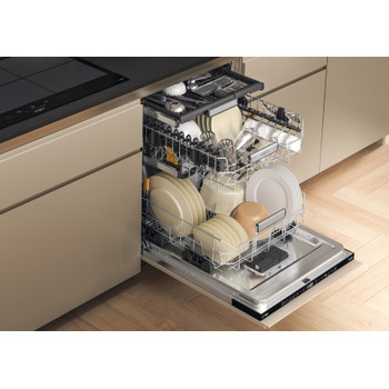 Whirlpool Dishwasher Built-in W7I HT40 TS UK Full-integrated C Lifestyle perspective open
