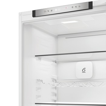 Whirlpool Koel-vriescombinatie Inbouw WHK2 5293 B5E Zinc Metal 2 deuren Control panel