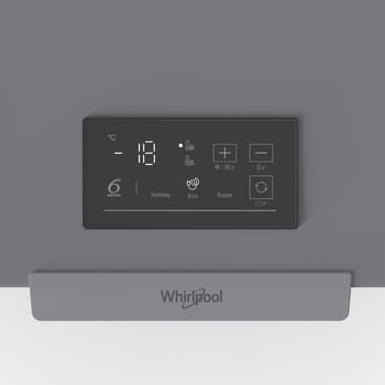 Whirlpool Zamrzivač Samostojeći W3RHS37EG Siva Control panel