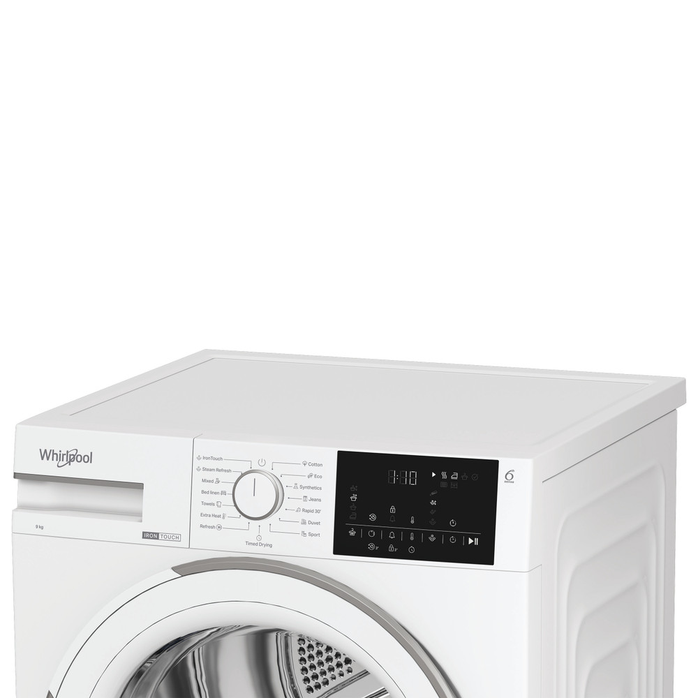 Whirlpool Torktumlare SD 9BD W EE White Lifestyle control panel